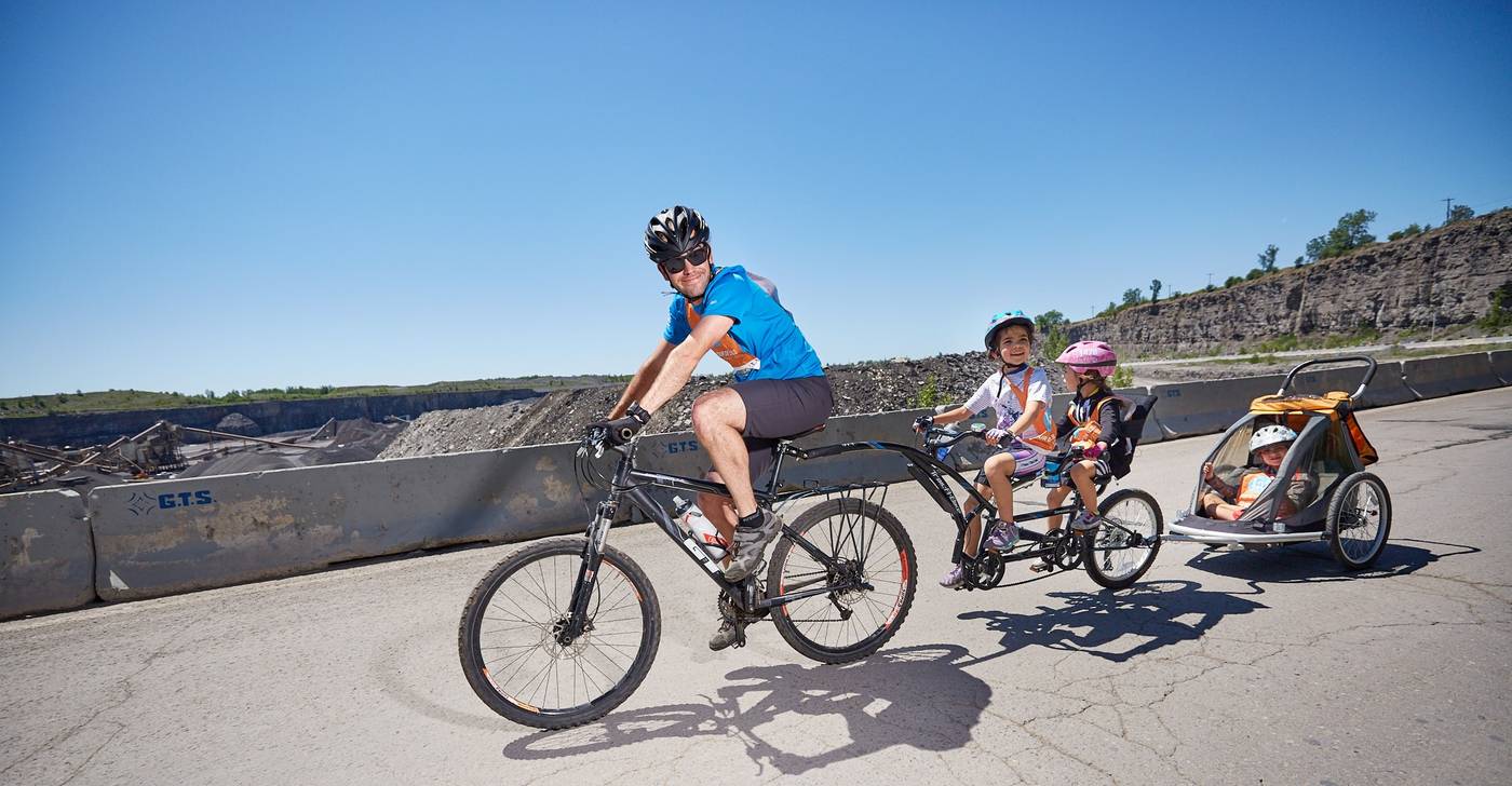 Cyclistes au Festival Go vélo Montréal